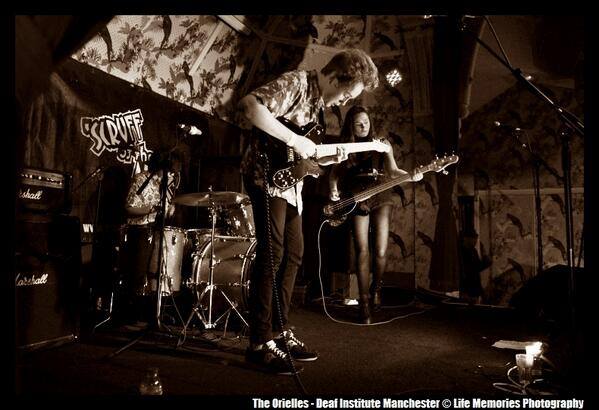 Henry Wade of The Orielles performing at The Deaf Institute