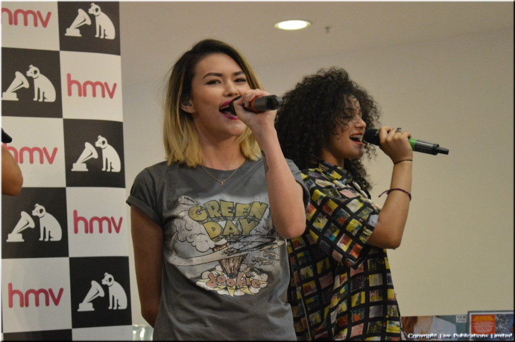 Neon Jungle perform at HMV Manchester