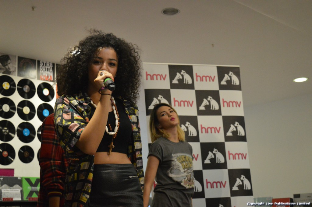 Neon Jungle perform at HMV Manchester