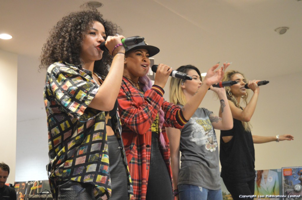Neon Jungle perform at HMV Manchester