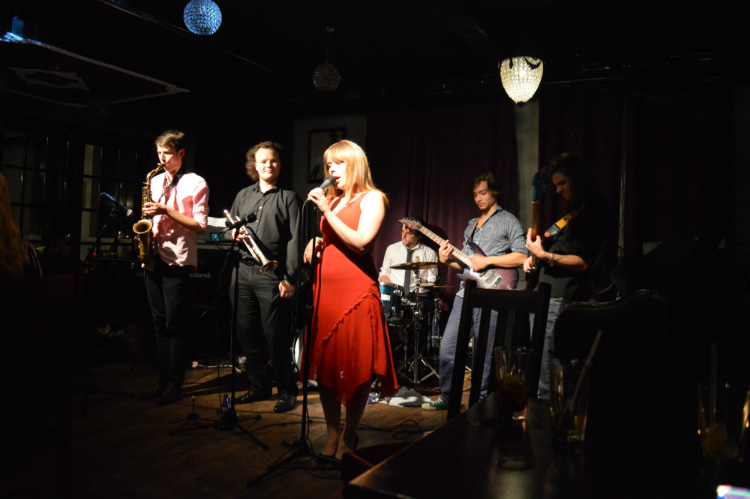 image of Lucy Mae and The Tomcats at The Fitzgerald Jazz and Soul Club