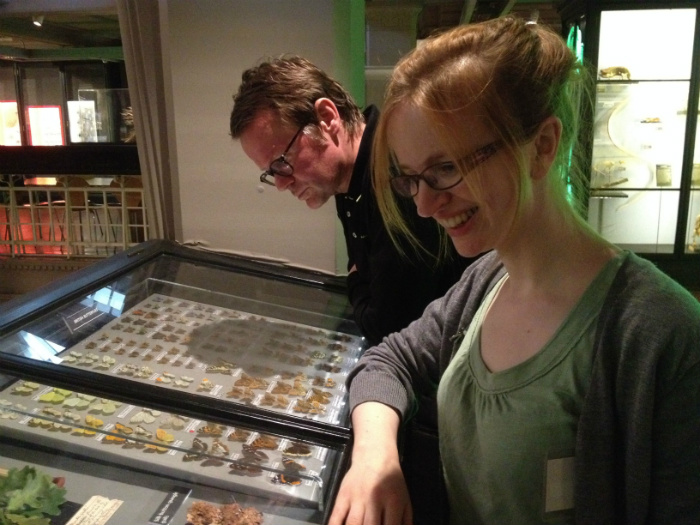 image of Sarah Punshon and Boff Whalley at Manchester Museum