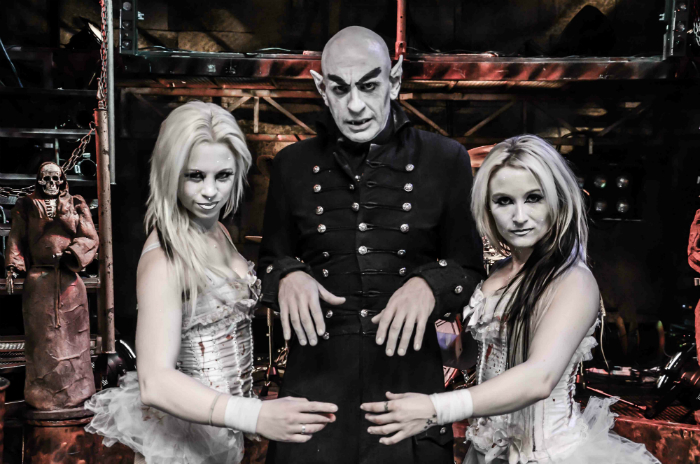 image of Camp Dracula and The Sinister Sisters in Circus of Horrors