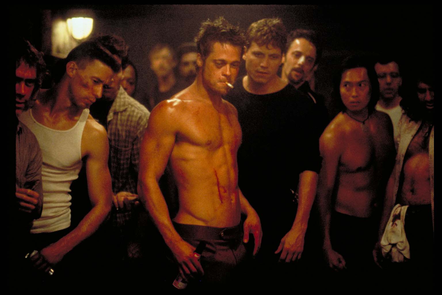 image of Brad Pitt in Fight Club