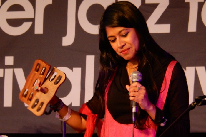 image of Shama Rahman at Manchester Jazz Festival 2015