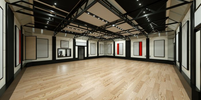 image of RNCM BOXY Pod 1 (credit Amadeus Acoustic Solutions and BOXY)