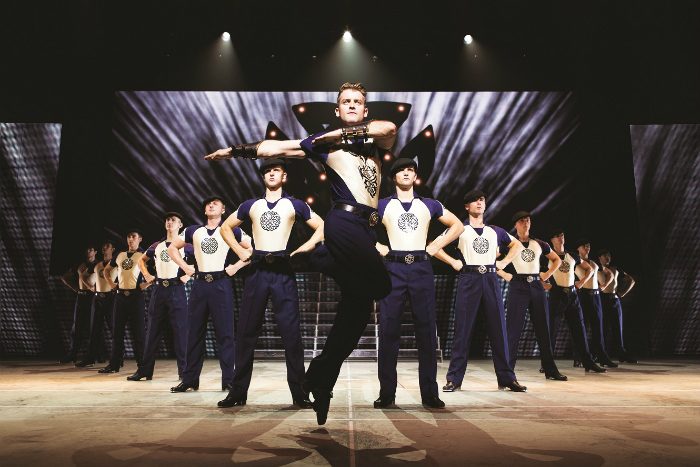 image from Lord of the Dance: Dangerous Games which is performed at Manchester's Palace Theatre.