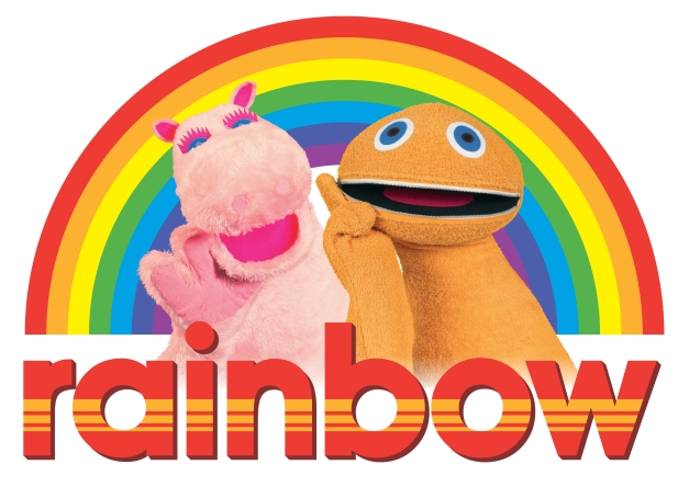 Rainbow at Winter Wonderland Manchester at Eventcity