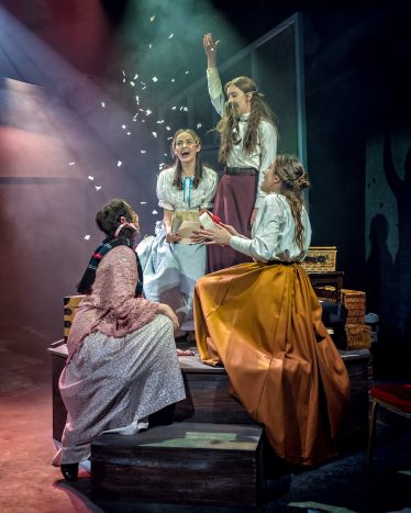 Little Women has extended its Manchester Hope Mill Theatre run - image courtesy Anthony Robling