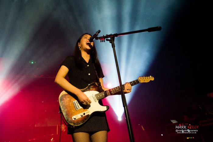The Mysterines at Band on the Wall image courtesy @markwiththecamera
